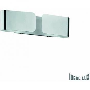 Aplique de pared Ideal Lux Clip Gold 2 bombillas Ancho 25 cm