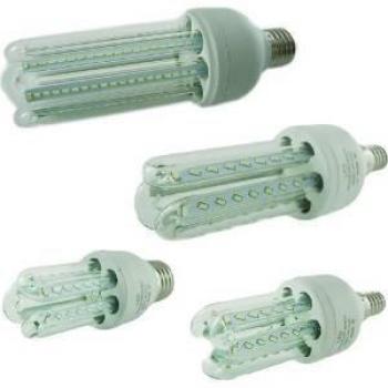 Kit 4 bombillas LED E27 7 W blanco frío 6500 K alta luminosidad con Minor consum7