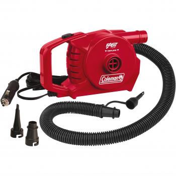 Bomba eléctrica Coleman Quickpump 12V recargable con conector para encendedor de coche
