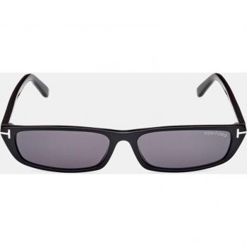 Tom Ford Micro Cat Eye Black Sunglasses, unisex, black female, size: 59 MM