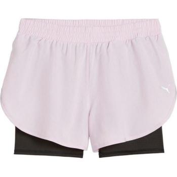 Shorts de running 2 en 1 Puma Run Favourite para mujer, color rosa