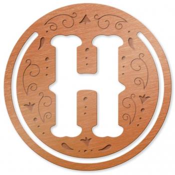 IF Letters H Literary Bookmark
