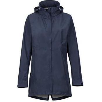 Marmot Wm\'s Celeste Jacket Chaqueta Impermeable Rígida, Chubasquero Ligero, Resistente Al Viento, Resistente Al Agua, Transpirable, Mujer, Arctic Navy, S