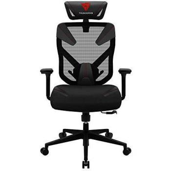 ThunderX3 YAMA3, Silla Gaming Ergonómica, Acolchado Armor, Ajustable, Rojo
