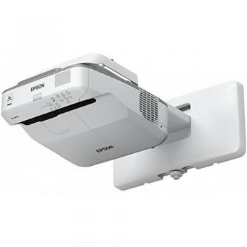 Proyector Epson EB-680 3LCD XGA, HDTV 4:3, Frontal, 250W, Duración de Lámpara hasta 10000 Horas en Modo Económico, Resolución de 1024x768 y Luminosidad de 3500 Lúmenes