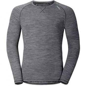 Odlo Revolution TW Light-Camiseta de Manga Larga para Hombre, Camiseta, Color Gris - Gris, tamaño XXL