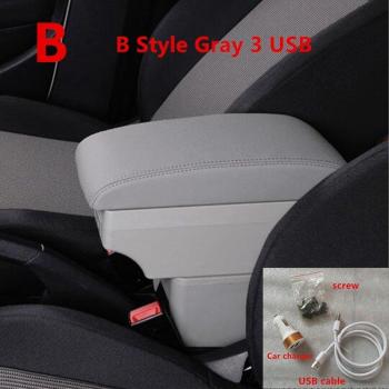 Apoyabrazos de cuero para Fiat Albea, Bravo, Doblo, Linea, Marea, Stilo y Strad v1 - Accesorios de consola central y decoración automotriz