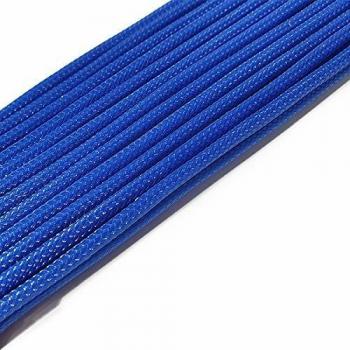 Cable Extensor PSU 24 ATX Color Deep Blue + 2 Cablecombs Negro y Transparente