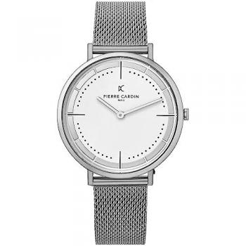 Pierre Cardin Elegant Stainless Steel Analog Watch for Men - Silver, Gray, One Size