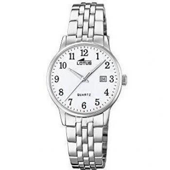 Lotus Reloj Analógico para Mujer de Cuarzo con Correa en Acero Inoxidable 18698/1