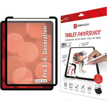 Protector de Pantalla DISPLEX PaperSense para iPad Pro 12,9 (3/4/5/6 Gen.) - Lámina de Escritura y Dibujo Extraíble con Sensación de Papel