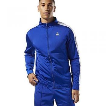 Reebok Te Bl Track Jacket Chaqueta, Hombre, Cobalt, S