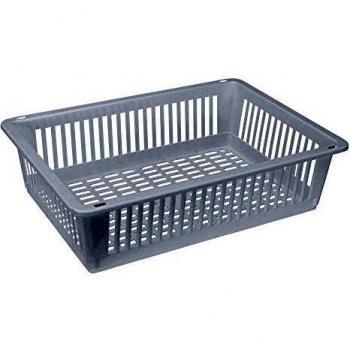 Metaltex CESTO Blanco 44 X 32 CMS, Metal, Multicolor, 25 x 15 x 5 cm