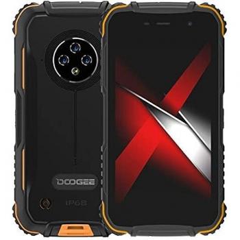 4G Móvil Resistente DOOGEE S35, Android 10 IP68 Smartphone Libre Antigolpes, 2GB+16GB