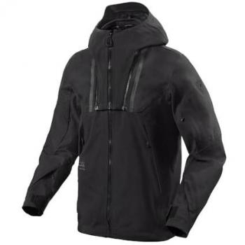 Revit Chaqueta de Moto Component 2 H2O Negra con Capucha