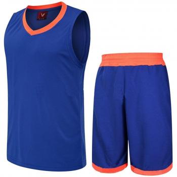 SUPSJD La De Los Hombres Traje De Baloncesto Prendas De Entrenamiento 10 Colores,Darkblue-orange-XXXXL