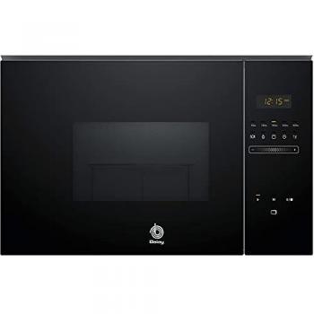 Balay 3CG5172N0 - Microondas Integrable, Capacidad 20 Litros, Con Grill, Lanzamiento 2021, Negro