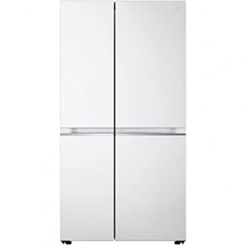 LG GSBV70SWTM - Frigorífico Americano No Frost, con congelador, compresor Smart Inverter, 655 litros, color blanco