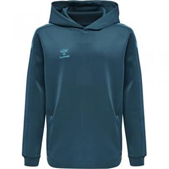 Hummel hmlCORE XK Children's Hoodie, Blue Coral, Unisex, Size 8 Years