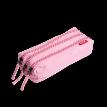 Enri estuche triple color rosa