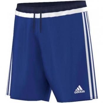 adidas Camp 15 Sho - Pantalón corto para hombre, color azul / blanco, talla 140
