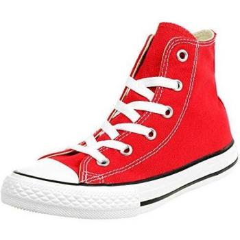 CONVERSE - Zapatillas deportivas color rojo con cordones, en tela, logo lateral y posterior, niño, niños, hombre-29