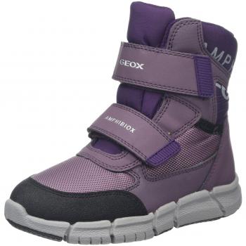 Geox J FLEXYPER Girl B ABX A, Botas de Nieve para Niñas, Morado