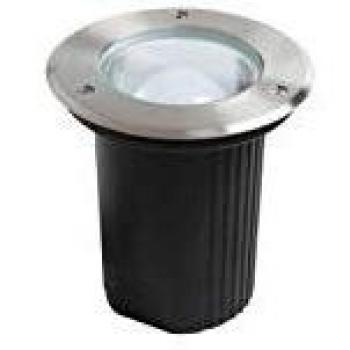 Foco empotrable LED para suelo E27, 40W, estanco IP67, Ø150 mm, IK10