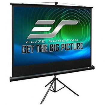 Pantalla de proyección portátil manual Elite Screens T84UWV1 84 (4:3) con trípode, 170 x 128 cm