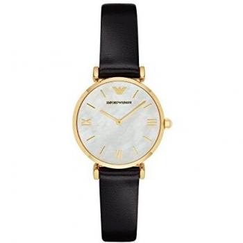 Emporio Armani Reloj Analogico para Mujer de Cuarzo con Correa en Piel AR1910