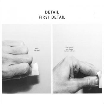 Limited Edition Vinyl: First Detail by Frode Gjerstad, Eivin One Pedersen, John Stevens