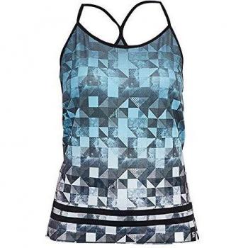HG Spike Camiseta Técnica para Mujer, Azul, M