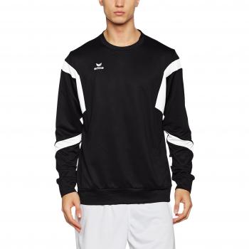 Erima – Sudadera para hombre CLASSIC Team, todo el año, hombre, color negro/blanco, tamaño small