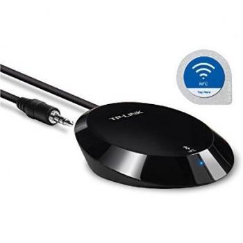 TP-Link Bluetooth Stereo Audio Music Receiver Adapter with NFC Technology for iPhones, iPads, Smartphones, Tablets, Laptop and any Bluetooth-enabled device, 3.5 mm or RCA Jacks - Black