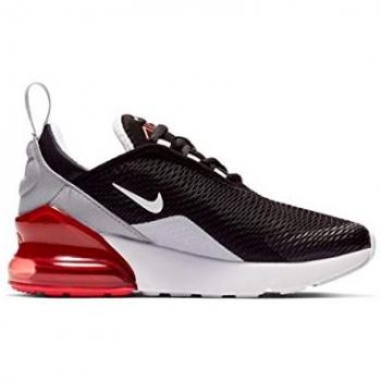 Nike Air MAX 270 (PS), Zapatillas de Atletismo para Niños, (Black/White/Ember Glow/Wolf Grey 013), 33.5 EU