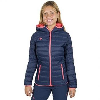 Izas Musa Chaqueta De Plumas, Mujer, Azul Noche/Coral, L