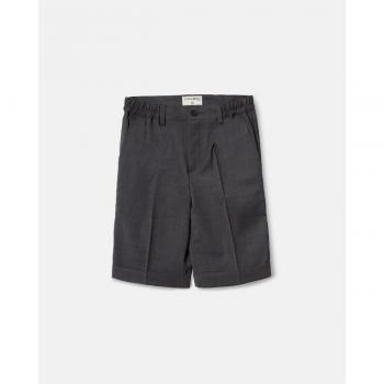 Bermuda Kids Clásica Gris para Niño