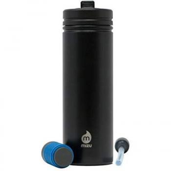 Botella de Acero Inoxidable M9 360 con Filtro - Negra