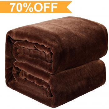 Fairyland Manta de Lana Caliente y Suave 330 Gramos para Colchones o Sofas, Tamaño Reina