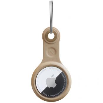 Funda Biodegradable para AirTag - Color Marrón Taupe
