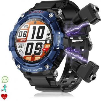 Smartwatch T96 con auriculares TWS integrados