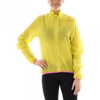 CMP-Chaqueta función Chaqueta Sport Zipper Amarillo Fácil pie Cuello