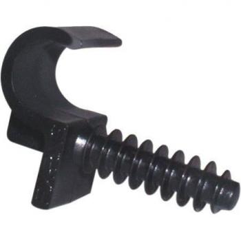 Abrazadera para tubo 16 mm con taco - Pack de 10 unidades