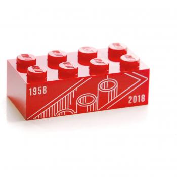 Libro LEGO Nueva Edición con ladrillo LEGO exclusivo - Tapa dura