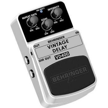 Behringer VD400 Vintage Analog Delay Effect Pedal (300ms)