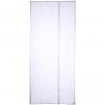 HOOMEE Cubierta Aislante De Tela de 90x210 CM para Puertas con Salida de Aire Acondicionado Portátil y Secadoras. Fácil de Instalar - Impide la Salida de Aire Fresco con Cremallera y Cinta Adhesiva