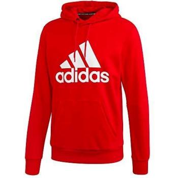 adidas Mh Bos Po Ft Sudadera, Hombre, Scarlet/White, XS