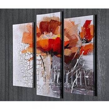 Walimex lity uc042 Decorativa Lienzo Pintura, Madera, Multicolor, 66 x 45 cm