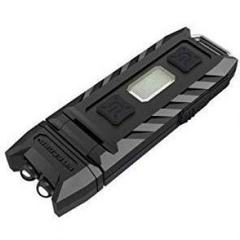 Nitecore Thumb Rechargeable Keychain LED Light, 85 Lumens, Tiltable Head
