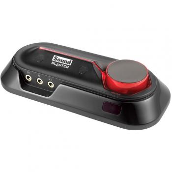 Creative Sound Blaster Omni Surround 5.1 Externa USB Tarjeta de Sonido, 5.1 Canales, SNR 100dB, Amplificador de Auriculares de 600 ohmios, Dos Micrófon